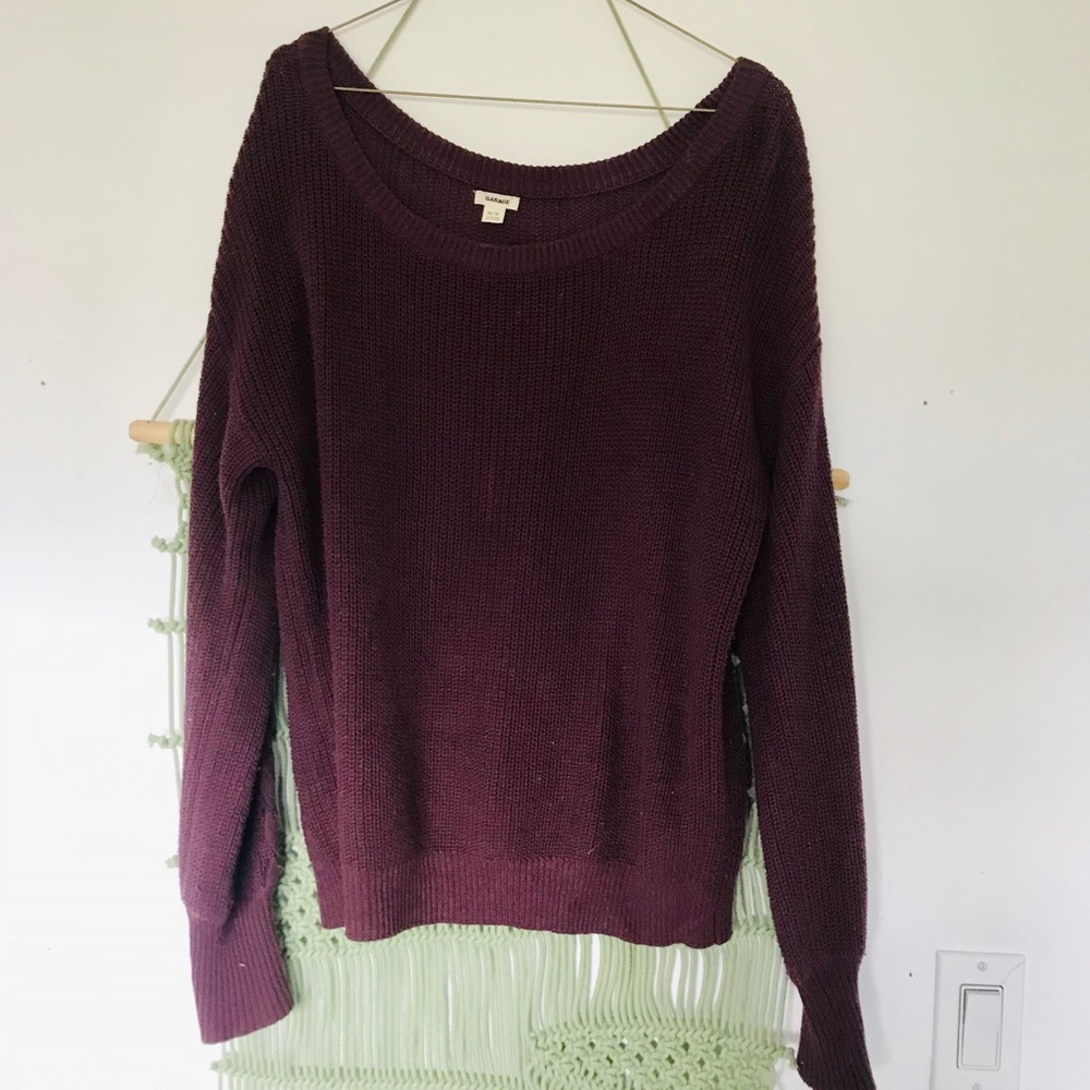 Purple Sweater